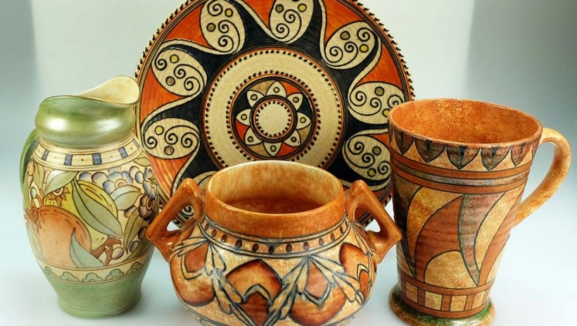Charlotte Rhead Ceramics & Pottery at Auction | Potteries Auctions